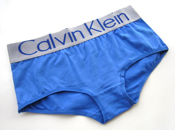 Boxer Calvin Klein Mujer Steel Blateado Azul